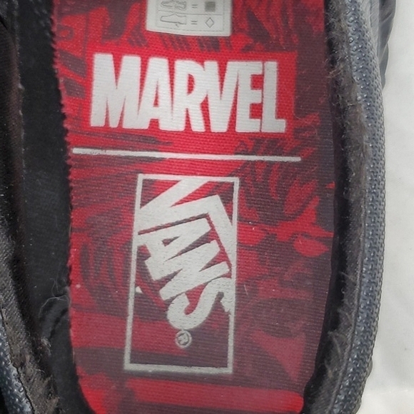 Vans Marvel Black Widow Classic Slip On Sneaker - Picture 7 of 8